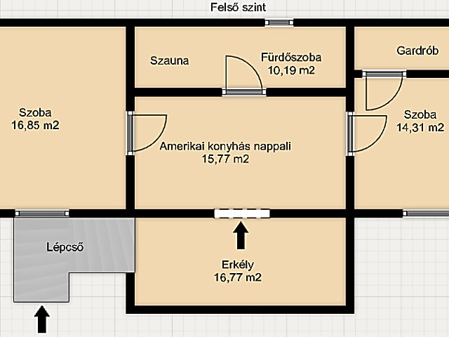 Eladó jó állapotú, kétgenerációs sorház Budaörsön. #22